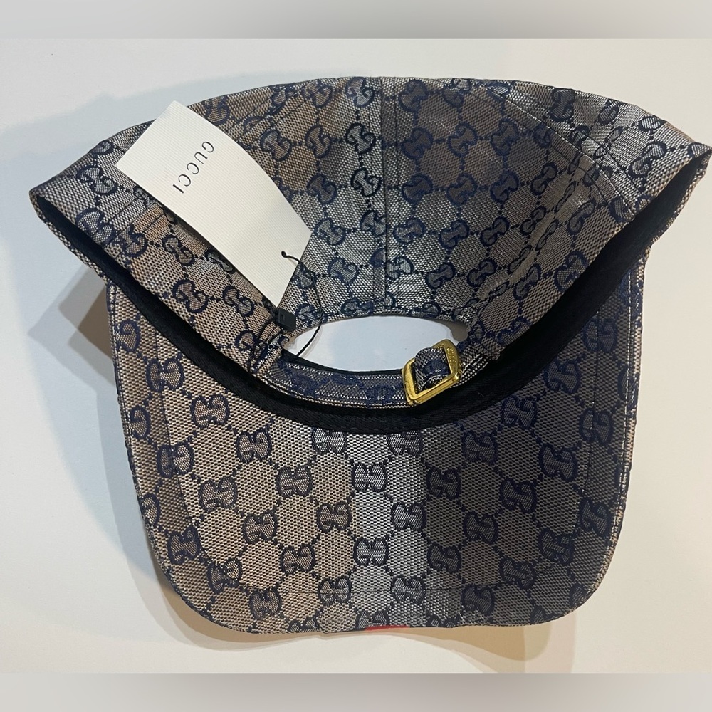 Blue Gucci GG Hat - Picture 7 of 8